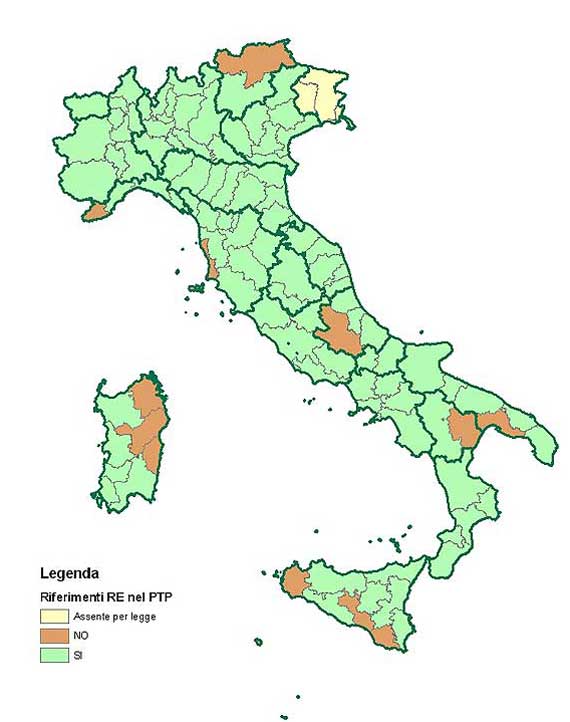 Cartina Province Italia