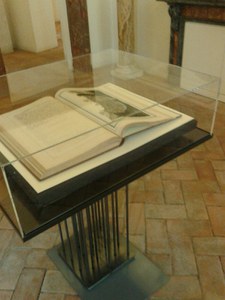 An excellent ancient volume of the ISPRA Library on Campi Flegrei for the exhibition in Rome, Palazzo Altemps