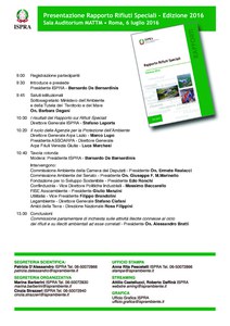 Presentation "Special Waste Report" edition 2016