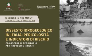 Presentation of the Report Landslides and floods in Italy. Edition 2021
