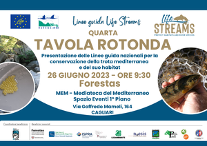 Fourth Meeting for the presentation of the Guidelines for the conservation of the Mediterranean trout and its habitat – LIFE STREAMS Az. E.1.2.