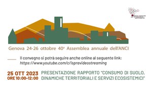 Presentation of the Report “Land consumption, territorial dynamics and ecosystem services”
