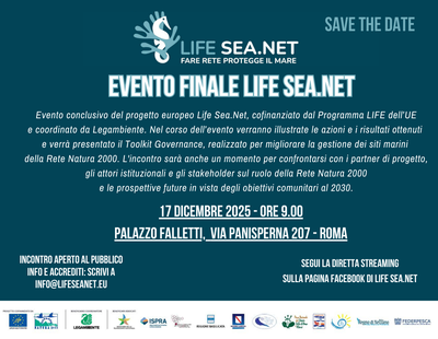 Final event  LIFE SEA.NET project