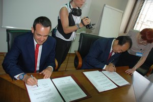 Agreement signed between Chinese Geological Survery and ISPRA