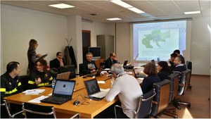 International Nuclear Emergency Exercise (INEX-5) organized by the Nuclear Energy Agency (NEA) of the OECD