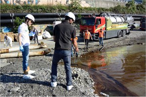 Hydrocarbons spill in Genova: the Minister Galletti  appreciates ISPRA and Agency system for their technical and scientific support 