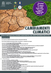 Climate change - Protection and management of National Park of Sila resources