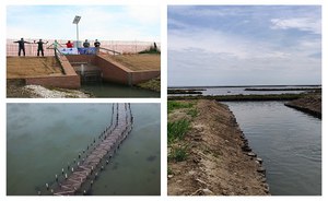 The hydraulic and morphological works are finished: the fresh water is flowing into the Lagoon!