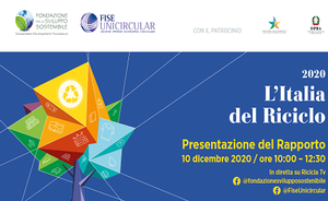 Presentation "Recycling in Italy. Report 2020"