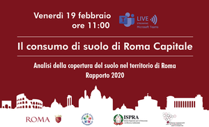 Land consumption of Roma Capitale Municipality
