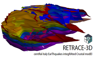 Civil Protection: with RETRACE-3D three-dimensional geological reconstruction of the area hit by the earthquake in central Italy