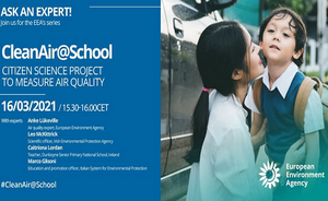 Cleanair@School project: online event with the European Environment Agency (EEA)