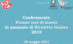 Ceremony for the Graduation Award in memory of Nicoletta Gazzea ISPRA Researcher