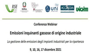 Conference "Gaseous polluting emissions of industrial origin - The management of emissions from industrial plants for restarting"