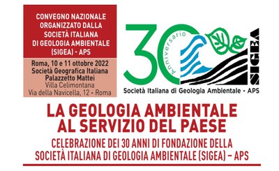 Environmental geology at the service of the Country