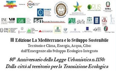 80th Anniversary of the Urban Planning Law n.1150: From the city to the territory for the Ecological Transition