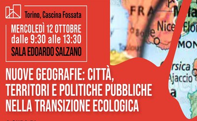 New geographies: cities, territories and public policies in the ecological transition