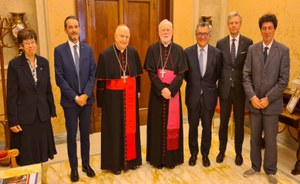 ISPRA received at the Vatican