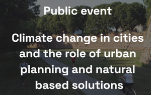 Climate change in cities and the role of urban planning and natural based solution