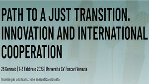 Path to a Just Transition Innovation and Internazional Cooperation