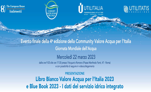 Final event of the 4th edition of the Valore Acqua Community for Italy