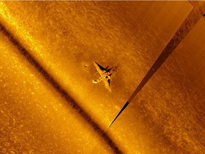 Plane wreck on the seabed off Sciacca — English