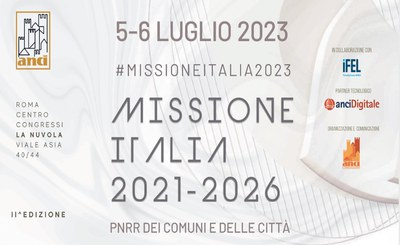 Italy Mission 2021-2026 - PNRR of Municipalities and Cities