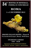 34th exhibition of minerals, fossils and shells