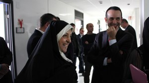 Iran vicepresident visits ISPRA laboratories of Castel Romano