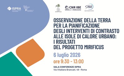Earth Observation for Planning Urban Heat Island Mitigation Measures: Results from the MIRIFICUS Project