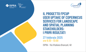 Presentation of the first results for the project FPCUP User Uptake of Copernicus Services for Landscape and Spatial Planning Stakeholders