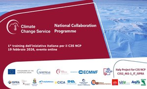1st Training of the Italian initiative “C3S NCP for Italy” in support of hydro-climatic and environmental monitoring and climate change adaptation actions