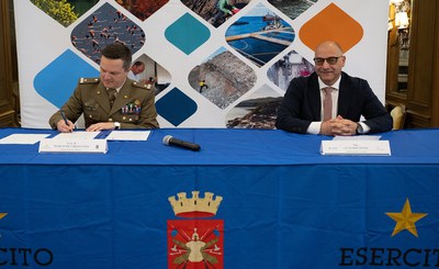 The implementing agreement for technical-scientific collaboration for the removal of ammunition residues from the seabed overlooking the exercise areas of Capo Teulada (SU) and Torre Veneri (LE) has been signed