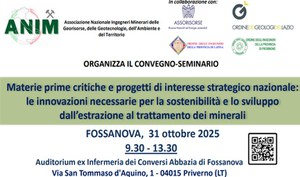 Critical Raw Materials and Projects of National Strategic Interest: Innovations Needed for Sustainability and Development from Mineral Extraction to Processing
