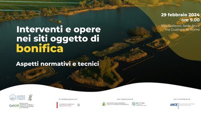 Interventions and works at reclamation sites: regulatory and technical aspects