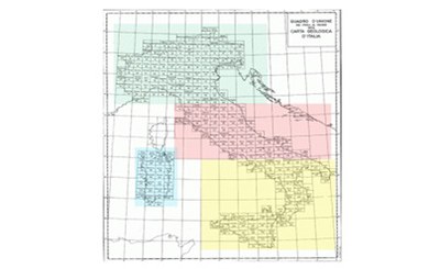 ISPRA makes the Geological Cartography of Italy available online at a scale of 1:100,000