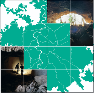 Map of Underground Cavities of Rome 2026