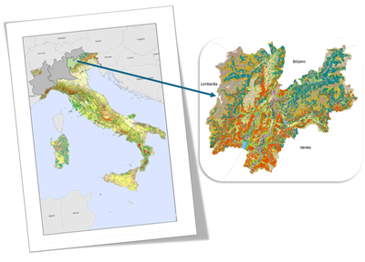 Nature Map of the Province of Trento Now Available