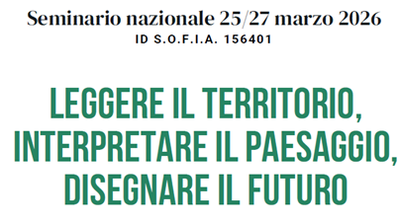 Reading the Territory, Interpreting the Landscape, Designing the Future