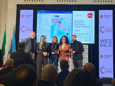 The ISPRA IdroGEO platform awarded among the Design Excellence in Lazio 2025