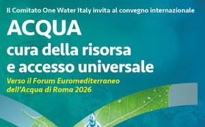 WATER resource care and universal access