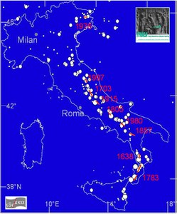 ITaly HAzards from CApable faulting