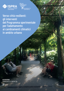 Towards resilient cities: the interventions of the experimental Program for adaptation to climate change in urban areas