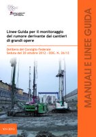 Guidelines for noise monitoring of large infrastructures construction sites