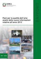 Air quality plans: analysis of new information for year 2012