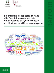 Italian Greenhouse Gas Emissions at the end of Kyoto Protocol second commitment period: emissions reduction target and energy efficiency