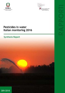 Pesticides in water – Italian monitoring 2016