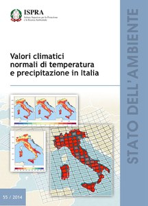Temperature and precipitation climatic normals over Italy