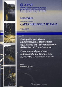 Environmental geochemical, radioactivity and land use risk maps of the Volturno river basin