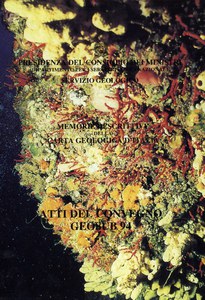 Geosub 94 - International Meeting of Underwater Geology